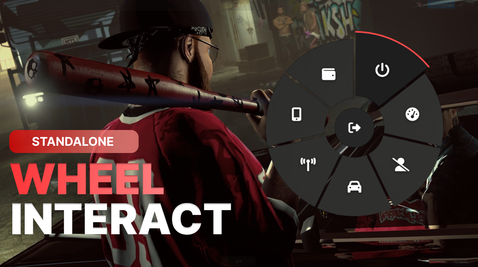 Wheel UI